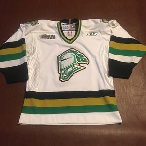 London Knights CHL Reebok Jersey Youth L/XL